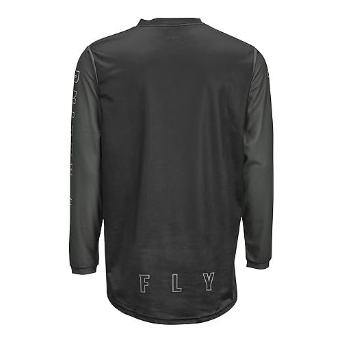  Fly Racing Adult F-16 Motorsports Jersey, Black, XXXX-Large