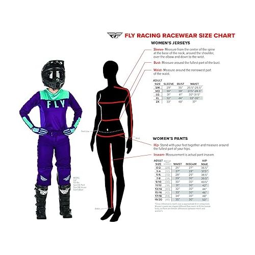  Fly Racing Women's F-16 Moto Gear Set - Pant and Jersey Combo