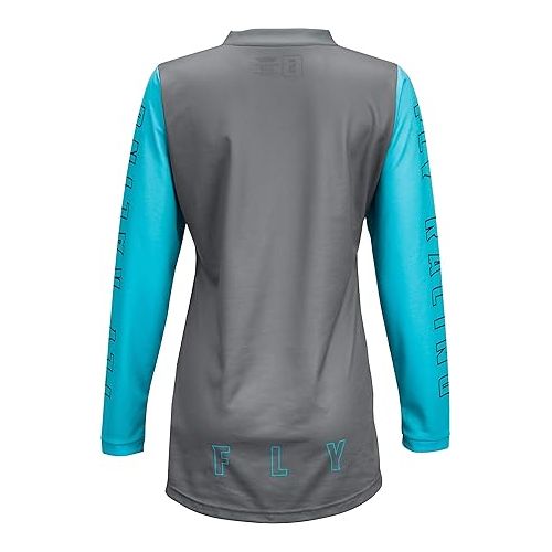  Fly Racing Women's F-16 Jersey Grey/Blue