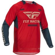 Fly Racing 2022 Adult Evolution DST Jersey (Red/Grey, Large)
