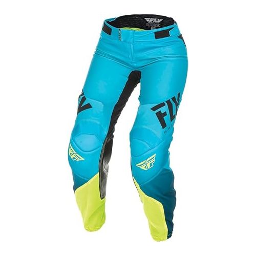  Fly Racing Lite Womens Pants Blue/Flo Yellow 11/12