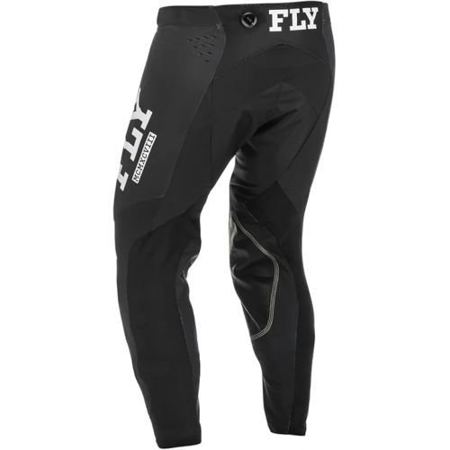  Fly Racing Evolution DST Men's Off-Road Motorcycle Pants - Black/White / 36