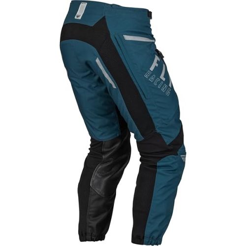  Fly Racing 2023 Patrol Slate Blue/Black Adult Moto Gear Set - (In the Boot) Pant and Jersey Combo