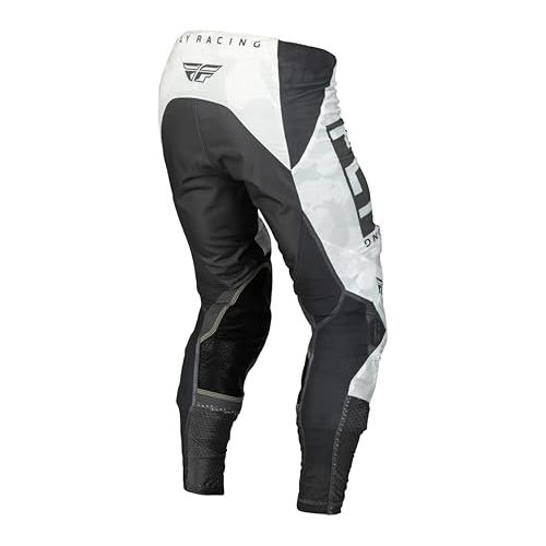  Fly Racing Adult Limited Edition LITE Stealth Pants White/Grey