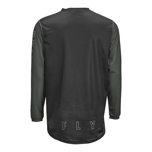  Fly Racing Youth F-16 Motorsports Jersey, Black, Youth Extra Large