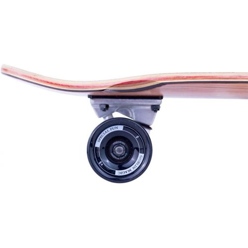  FlyBee Boards Flybee 28in Cruiser Stainwood Skateboard Complete,Short Board for Adult …