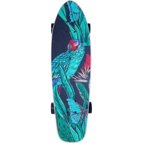  FlyBee Boards Flybee 28in Cruiser Stainwood Skateboard Complete,Short Board for Adult …