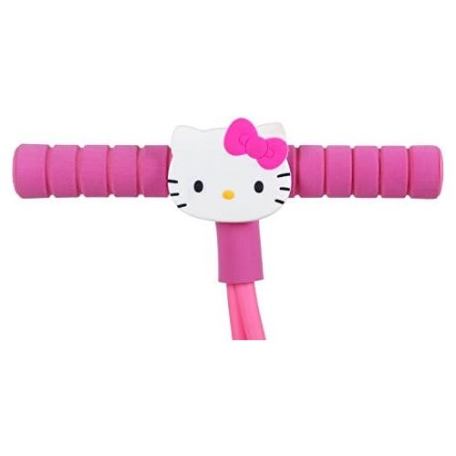  [아마존베스트]Flybar Hello Kitty Jump and Squeak Foam Pogo Jumper by Fun & Safe Foam Bungee Pogo Hopper Toy with Cute Hello Kitty Head, for Ages 3 & Up - Genuine Sanrio Product,Pink