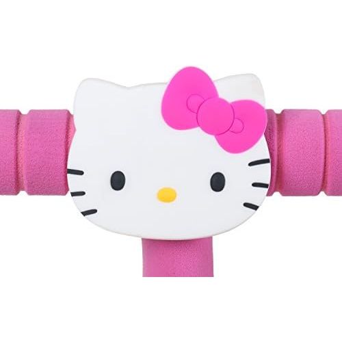  [아마존베스트]Flybar Hello Kitty Jump and Squeak Foam Pogo Jumper by Fun & Safe Foam Bungee Pogo Hopper Toy with Cute Hello Kitty Head, for Ages 3 & Up - Genuine Sanrio Product,Pink