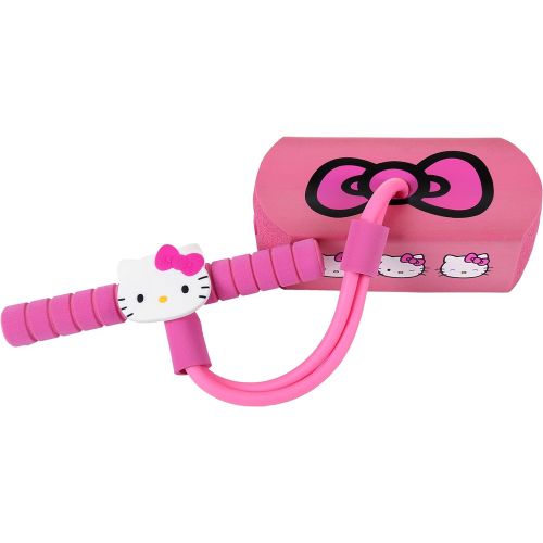  [아마존베스트]Flybar Hello Kitty Jump and Squeak Foam Pogo Jumper by Fun & Safe Foam Bungee Pogo Hopper Toy with Cute Hello Kitty Head, for Ages 3 & Up - Genuine Sanrio Product,Pink