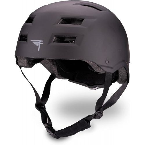  Flybar Skateboard Helmet- Dual Certified CPSC Multi-Sport Impact Protection for Youth and Adults for Bike, Inline and Roller Skating, Skateboarding, BMX, Scooter, and Sports Activi