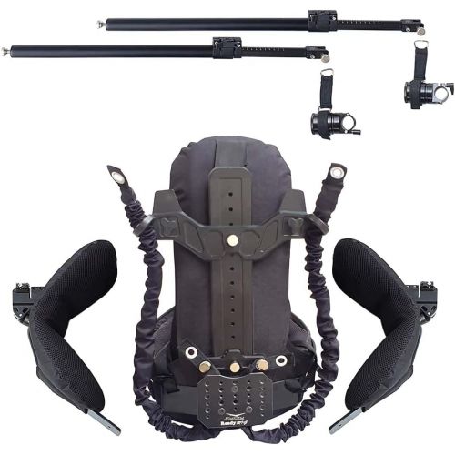  Flycity Ready Rig Flexi Pro Camera Gimbal Vest Stabilization System for DJI Ronin/M/MX/R2 & Freefly M?VI M5/M10/M15 Extra Comfortable Gimbal Stabilizer Support, Payload up to 20kg/