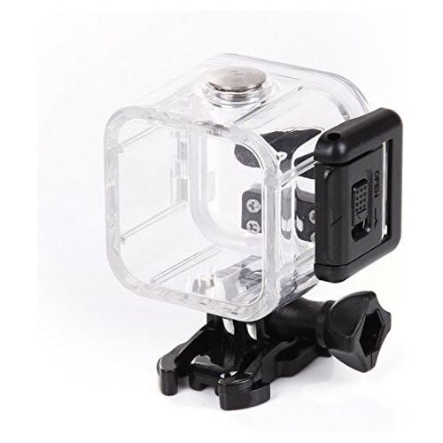  [아마존베스트]Flycoo Protective Case Waterproof for GoPro Hero 5Session 4Session Clear Action Camera with Mounting Screws Support Base for Underwater 45m