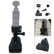 Flycoo2 Flycoo 5 in 1 Multifunktionsklemme + Halteradapter + 1/4Schraubsockel + Schnalle fuer DJI OSMO Pocket Camera Stand fuer Stativ Einbeinstativ Selfie Stick Zubehoer - CNC Aluminium