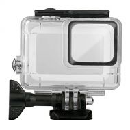 Flycoo2 Waterproof Protective Housing Case for GoPro Hero 7 White/Silver Anti-Shock 30m Underwater Dive Case Shell with Bracket Accessories for GoPro HERO7 White/Silver Action Came