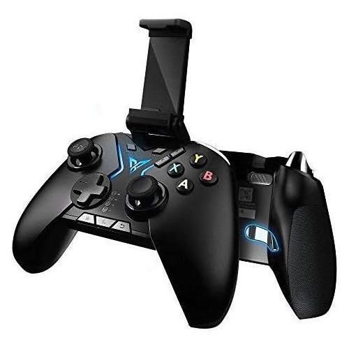  Flydigi Apex Wireless Controller, Competitive Joystick with Full Spectrum RGB Lighting, All-platform Supported for Android Phone, Tablet, TV Box, PC (Black)