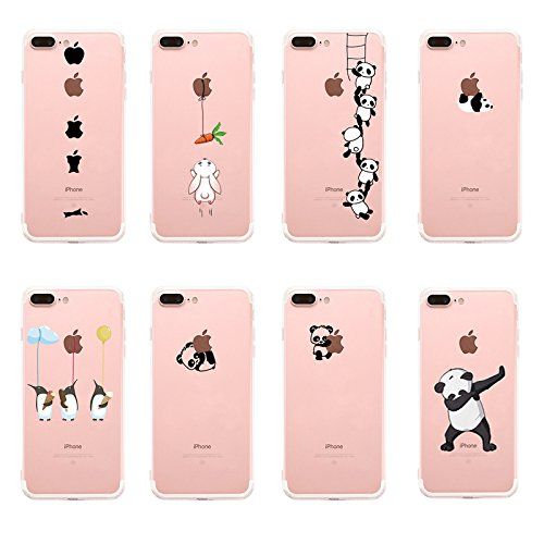  IPhone 7 Plus Case,Flyeri Crystal Summer Color Fashion Flowers Soft silicone TPU Ultra thin Phone case