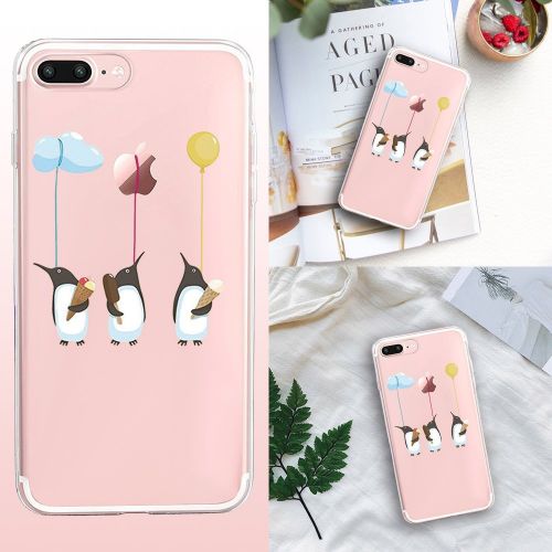  IPhone 7 Plus Case,Flyeri Crystal Summer Color Fashion Flowers Soft silicone TPU Ultra thin Phone case