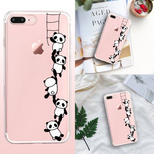  IPhone 7 Plus Case,Flyeri Crystal Summer Color Fashion Flowers Soft silicone TPU Ultra thin Phone case