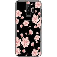 Flyeri Case for Samsung Galaxy S9 Plus,Floral Pattern Clear TPU Phone case for S9 Plus