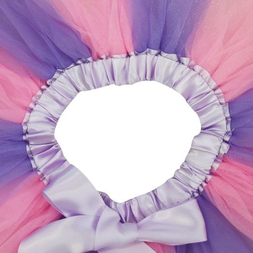  Flying Childhood Tulle Tutu Skirt for Girls with Hair Bow Kids Fairy Layer Princess Costume