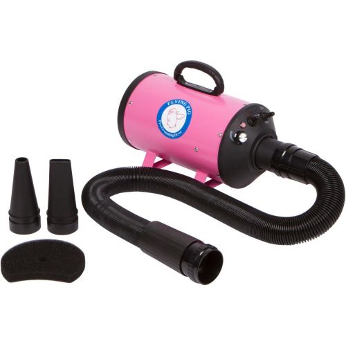  Flying Pig Grooming Flying One High Velocity 4.0 Hp Motor Dog Pet Grooming Force Dryer wHeater