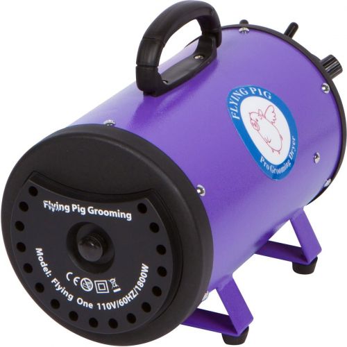  Flying Pig Grooming Flying One High Velocity 4.0 Hp Motor Dog Pet Grooming Force Dryer wHeater