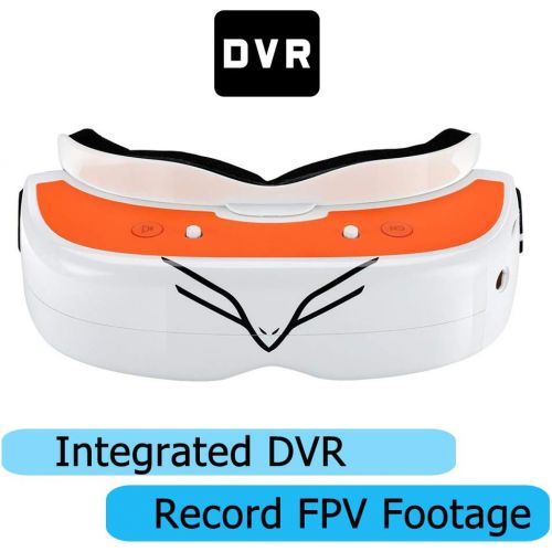  FPV Goggles for Drone Racing 40CH 5.8 GHz FPV Racing Video Glasses Flysight New Version FG01 with DVR and Custom Receive Module