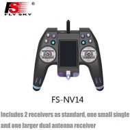 Flysky NV14 FS-NV14 RC Transmitter Remote Controller 2.4G 14CH Touch Screen with FS X8B iA8X Receiver USB Simulator Bluetooth for RC Cross Racing FPV Drone Quadcopter