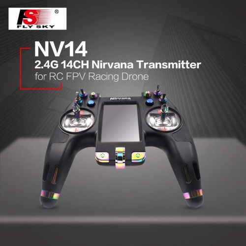  Flysky NV14 FS-NV14 RC Transmitter Remote Controller 2.4G 14CH Touch Screen with FS X8B iA8X Receiver USB Simulator Bluetooth for RC Cross Racing FPV Drone Quadcopter