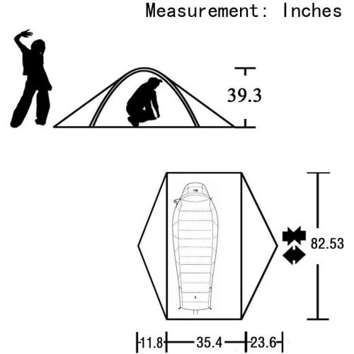  Flytop Single Person Single Door Tent Outdoor 1 Man Tent TrekkingRidingHikingCampingWaterproof