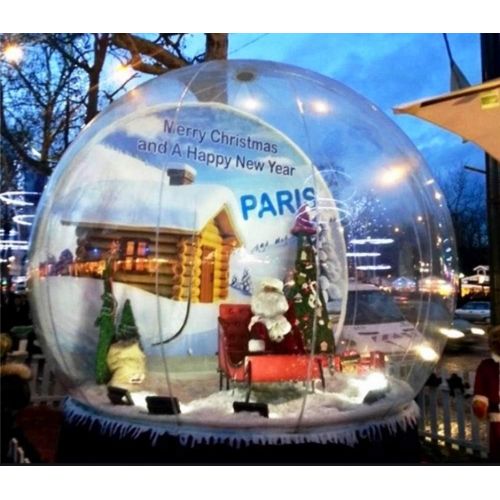  Foammaker Inflatable Bubble Igloo Tent Transparent 360° Dome with Air Blower Perfect for Outdoor Camping Product Showcase Advertising Event Exhibition