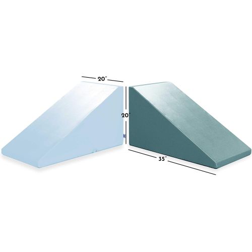  Foamnasium Mega Wedge Set, Baby Blue, Pewter