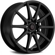 Focal 428SB F-04 Matte Black Wheel with Painted (17 x 7.5 inches /5 x 100 mm, 42 mm Offset)