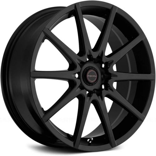  Focal 428SB F-04 Matte Black Wheel with Painted (17 x 7.5 inches /5 x 100 mm, 42 mm Offset)