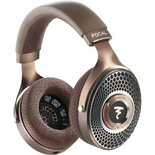  Focal Clear MG Open-Back Headphones Kit with Grace m900 Headphone Amp (Chestnut & Mixed Metal Finish)