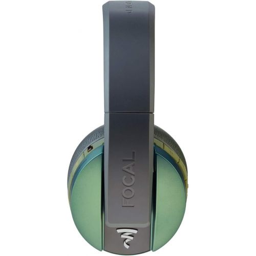  Focal Listen Wireless Over-Ear Headphones with Microphone (Green)