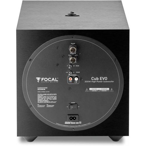  Focal SIB EVO ATMOS 5.1.2 Two-Way Bass-reflex Satellite Home Cinema Loudspeaker System Compatible With DOLBY ATMOS