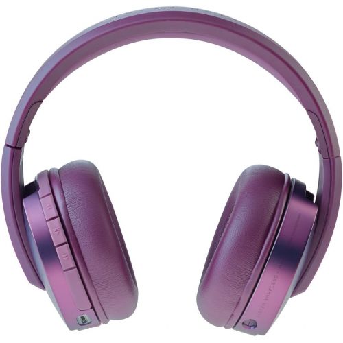  Focal Listen Circum Aural Premium Wireless Closed Back Headphones with 4.1 Wireless Technology aptX Compatible and Controls for Call & Music - Purple