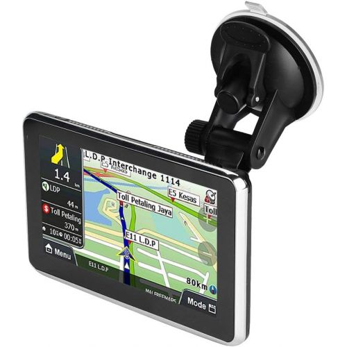  [아마존베스트]Focket GPS Navigation for Car,5 Inch Universal 256MB 8GB Touch Screen Portable Truck Navigator Locator MP3 FM Europe Map 508 Navigation Device Supports 2D 3D Dual navigation/USB 2.0/32G T