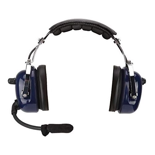  [아마존베스트]-Service-Informationen General Aviation Pilot Headset 3.5 mm Jack Dual Standard GA Male 24DB Noise Cancelling Pilot Aviation Headset with Headset Line