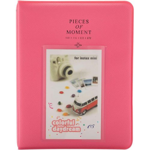  Focus Camera Focus instax Mini 7-in-1 Accessory Bundle for Fujifilm Mini 11 / 9 / 8 / 8 Plus Instant Cameras (Pink)