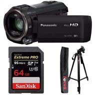 Focus Camera Panasonic HC-V770 HD Camcorder w/ 64 GB SD Card & 59-Inch Tripod