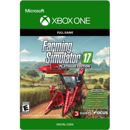  Focus Home Interactive Xbox One Farming Simulator 17 - Platinum Edition (email delivery)