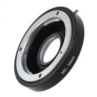 FocusFoto Adapter Ring for Minolta MD/MC Lens to NIK0N F AI Mount Camera with Optical Glass Nikon D750,D810, D7500, D7200, D7100, D7000, D5600, D5400, D5300, D5200, D3300, D3200, D