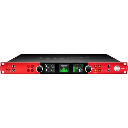  Focusrite},description:Red represents the pinnacle of Focusrite’s interface range. Red 4Pre combines four of Focusrite’s digitally-controlled, Air enabled, Red Evolution mic preamp