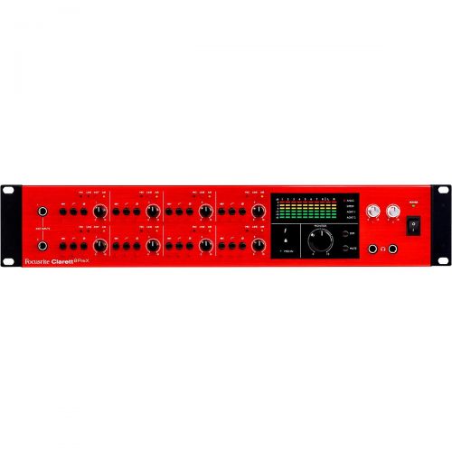  Focusrite},description:Are you up to Thunderbolt speed? The Focusrite Clarett Series audio interfaces can deliver. Designed for more permanent installations, the Clarett 8 Pre X co