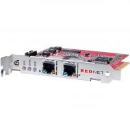 Focusrite},description:RedNet PCIeR provides bi-directional Dante audio connectivity to Mac or Windows computers, and does so with full network redundancy. The card supports up to