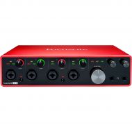 Focusrite},description:This recording package includes a powerful interface, a microphone, pop filter, stand, cables and headphones.Focusrite Scarlett 18i8 (2nd Gen) (J35215)Four c