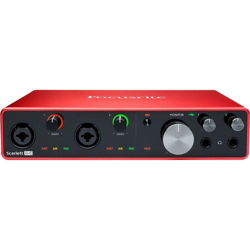  Focusrite Scarlett 8i6 USB Audio Interface (Gen 3)